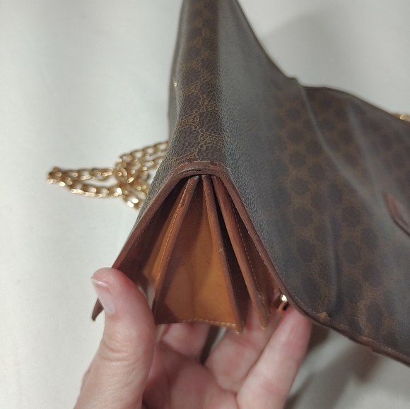 CELINE Vintage Macadam Wallet on a Chain - Picture 13 of 16